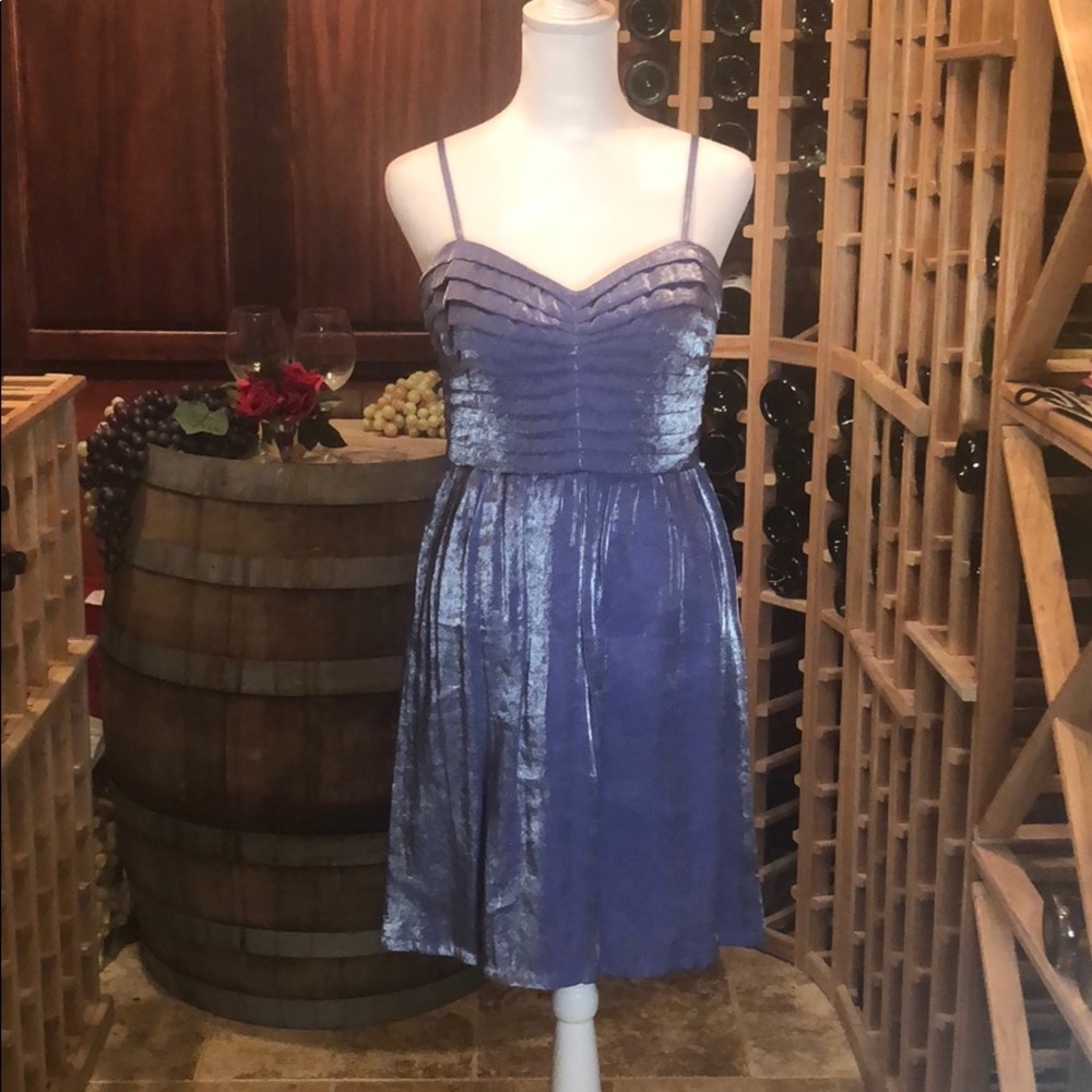 UO Silence + Noise Precious Periwinkle Dress 6
